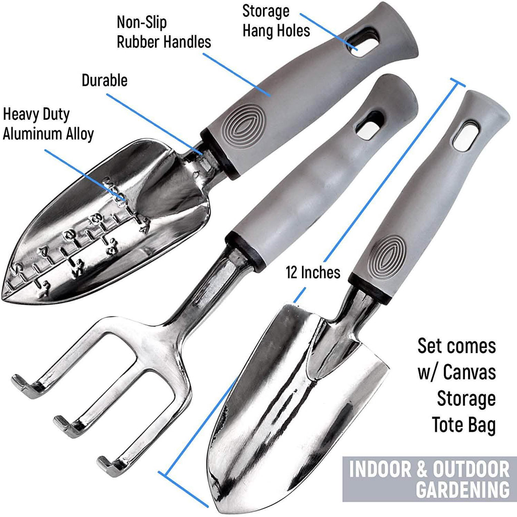 9-Piece: Heavy Duty Aluminum Alloy Gardening Tools Set