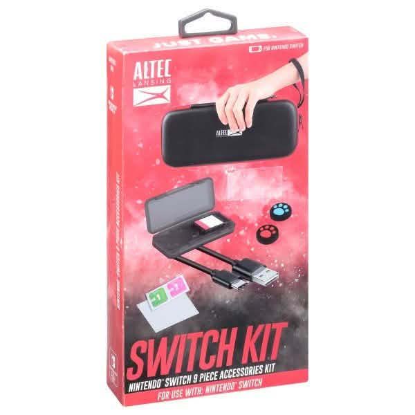 9 pièces : kit Nintendo Switch