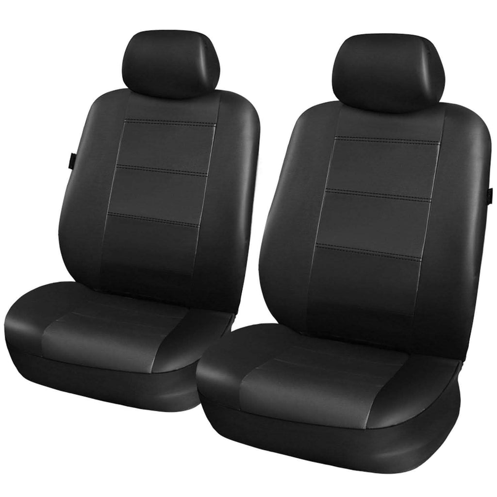 9-Piece Set: PU Leather Car Seat Cover