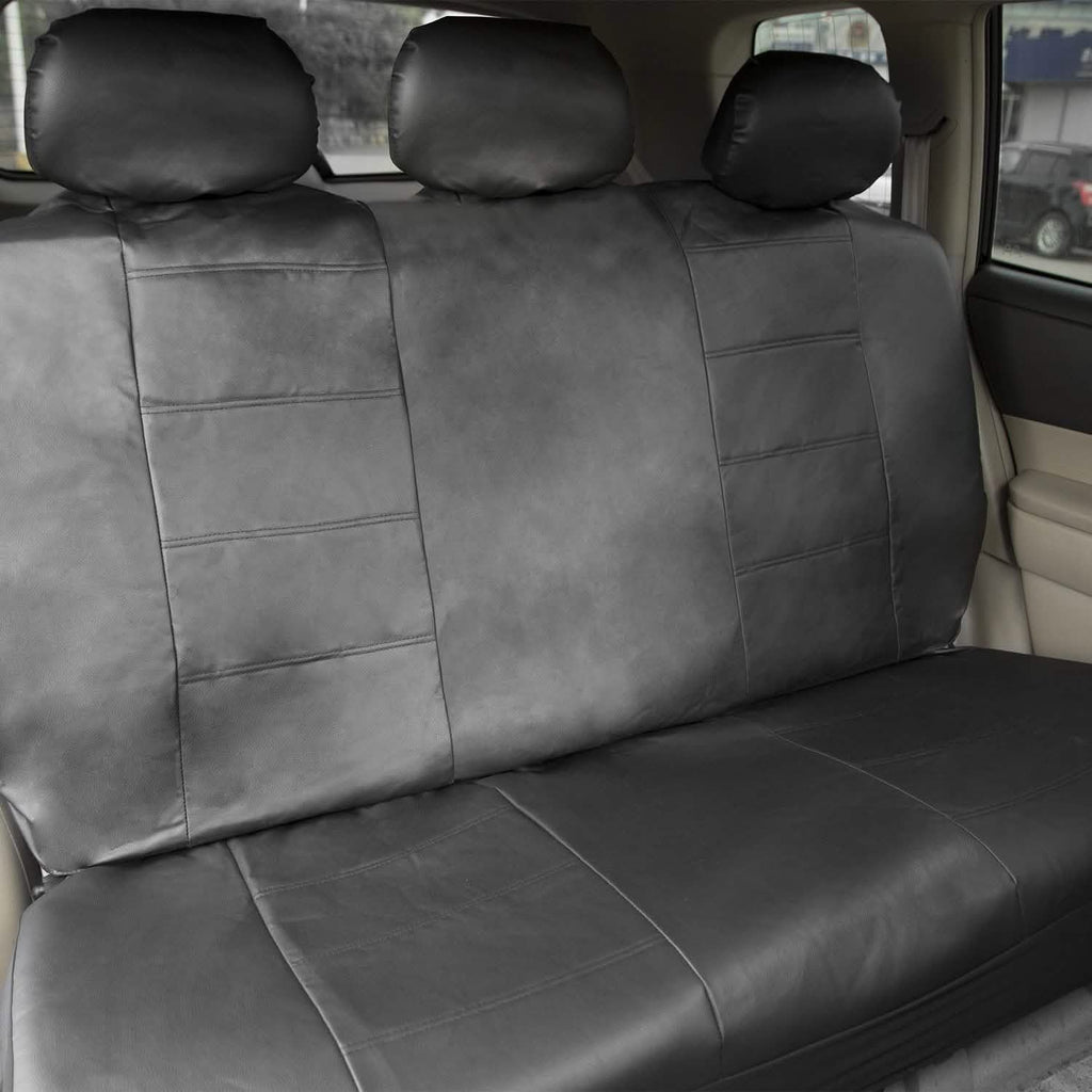 9-Piece Set: PU Leather Car Seat Cover