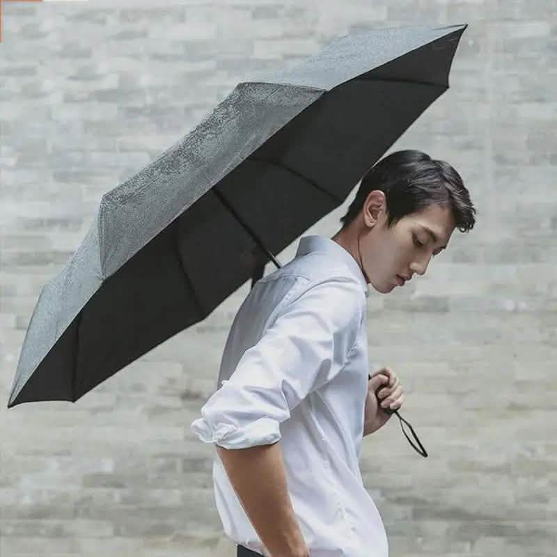 Parapluie pliant à trois volets 90 Fun portable imperméable UPF40+