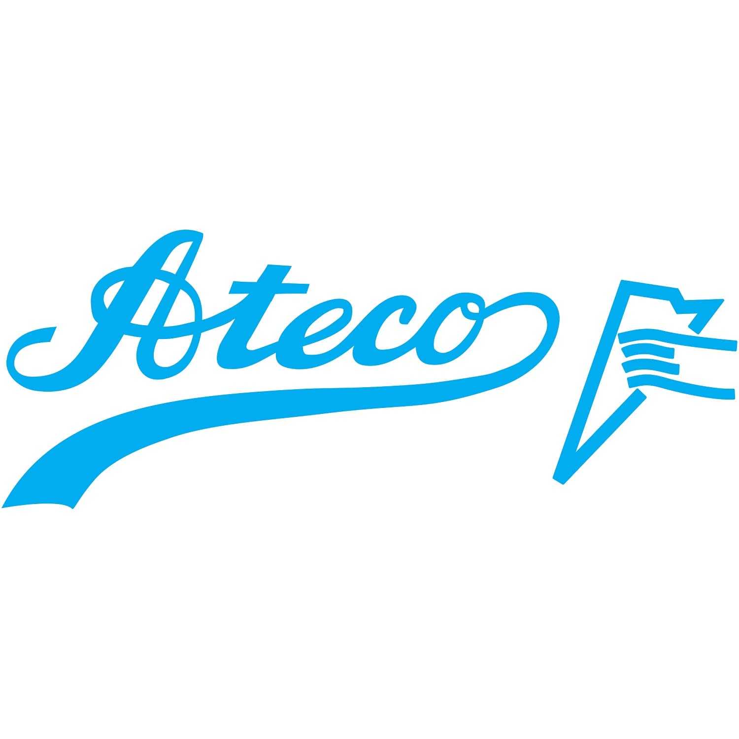 Ateco 1446 - 3 Sided Decorating Comb and 1447- 4 Sided Decorating Comb & Icing Smoother, 2 Pc Set,Silver
