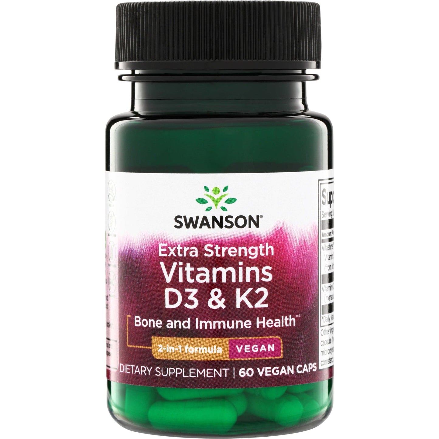 Extra Strength D3 & K2 - 5,000 IU & 100 mcg