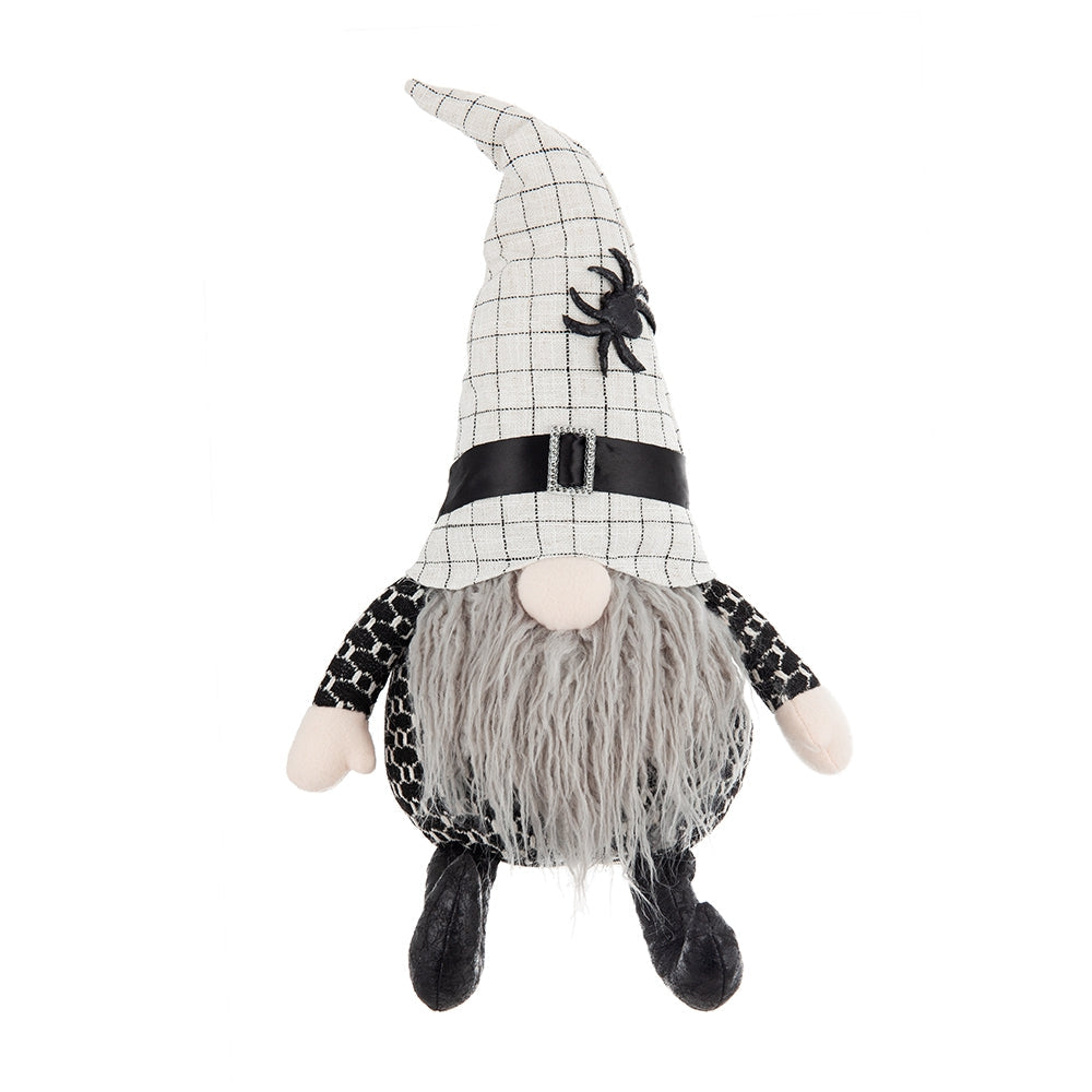 Set of 2 Fabric Sitting Gnome Decorations
