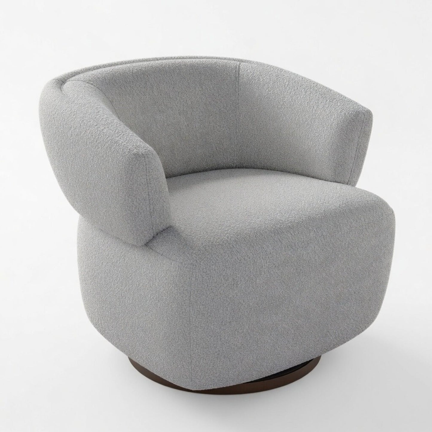 32" Swivel Barrel Accent Chair