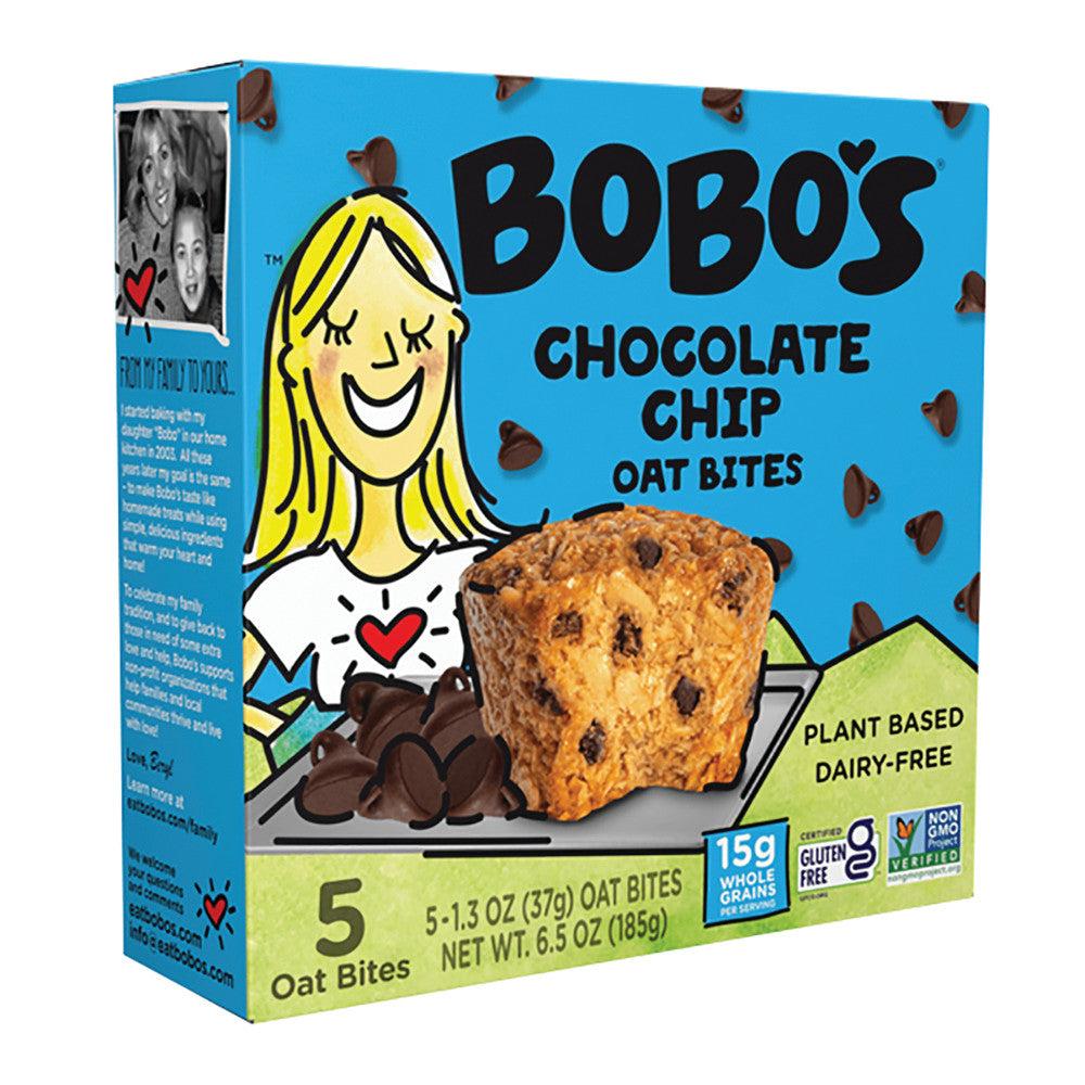 BOBO'S OAT BARS: Original With Chocolate Chips Oat Bites 5Ct, 6.5 oz