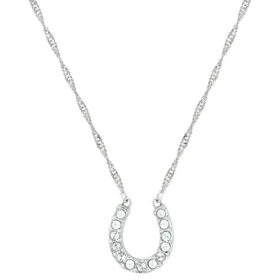 Collier fer à cheval porte-bonheur
