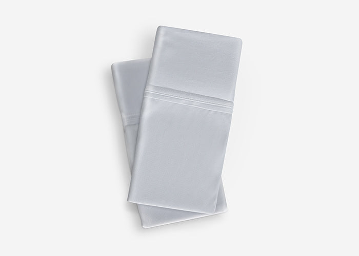 BedGear Ver-Tex Pillowcase 2pc Set, Light Grey