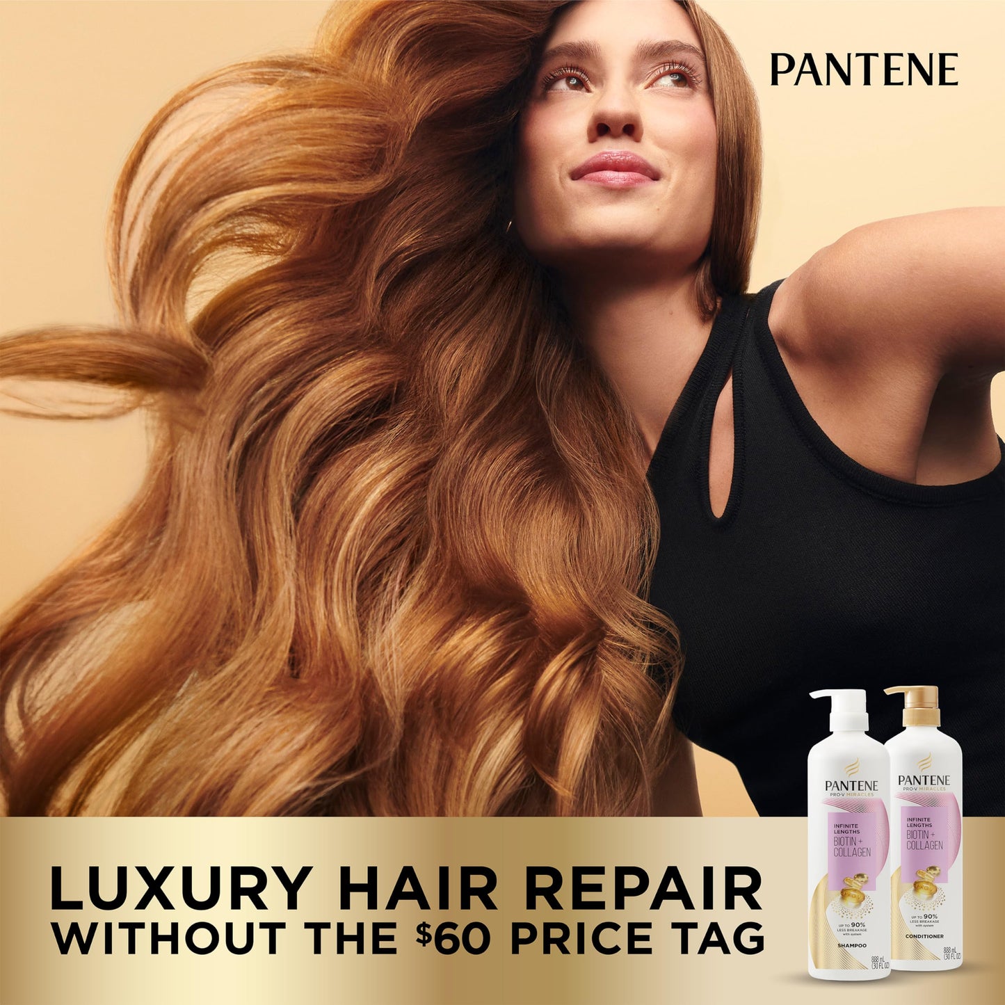Pantene Miracles Bamboo Shampoo 12 oz - Strength & Length | Pro-V