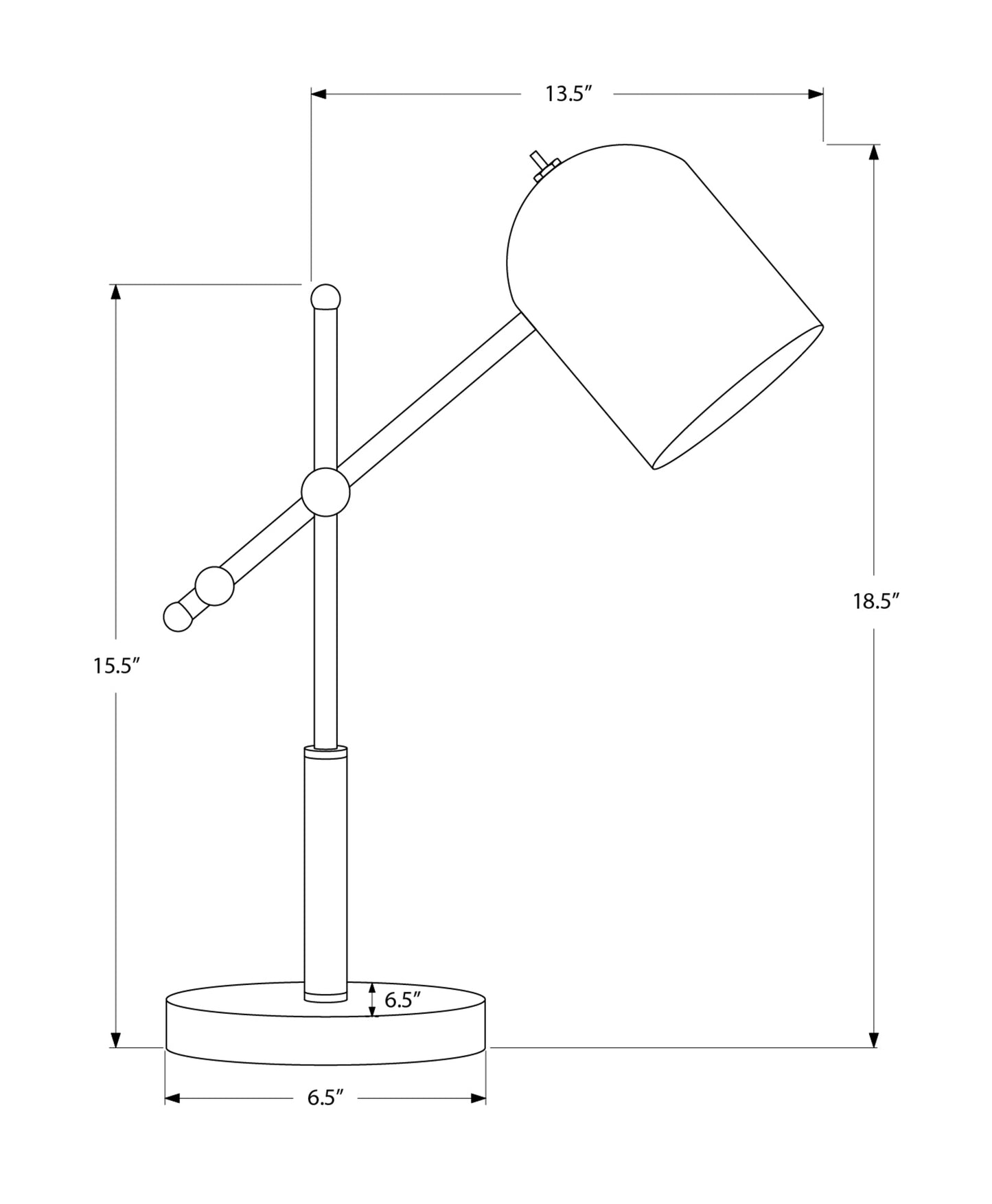 Stylish 18" Table Lamp