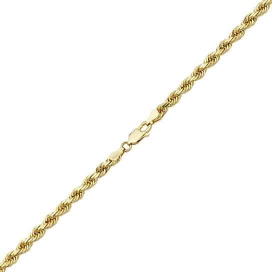 .925 スターリングシルバー 1.5MM ダイヤモンドカット ロープチェーン ネックレス