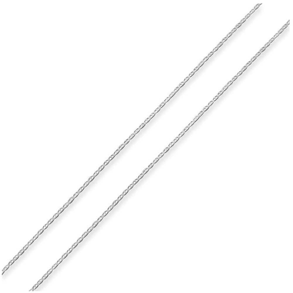 Collier en argent sterling 925 à maillons Marina de 2 mm