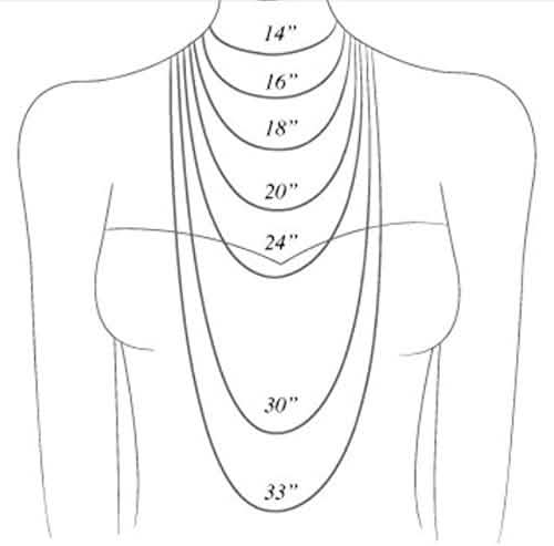 Collier en argent sterling 925 à maillons Marina de 2 mm
