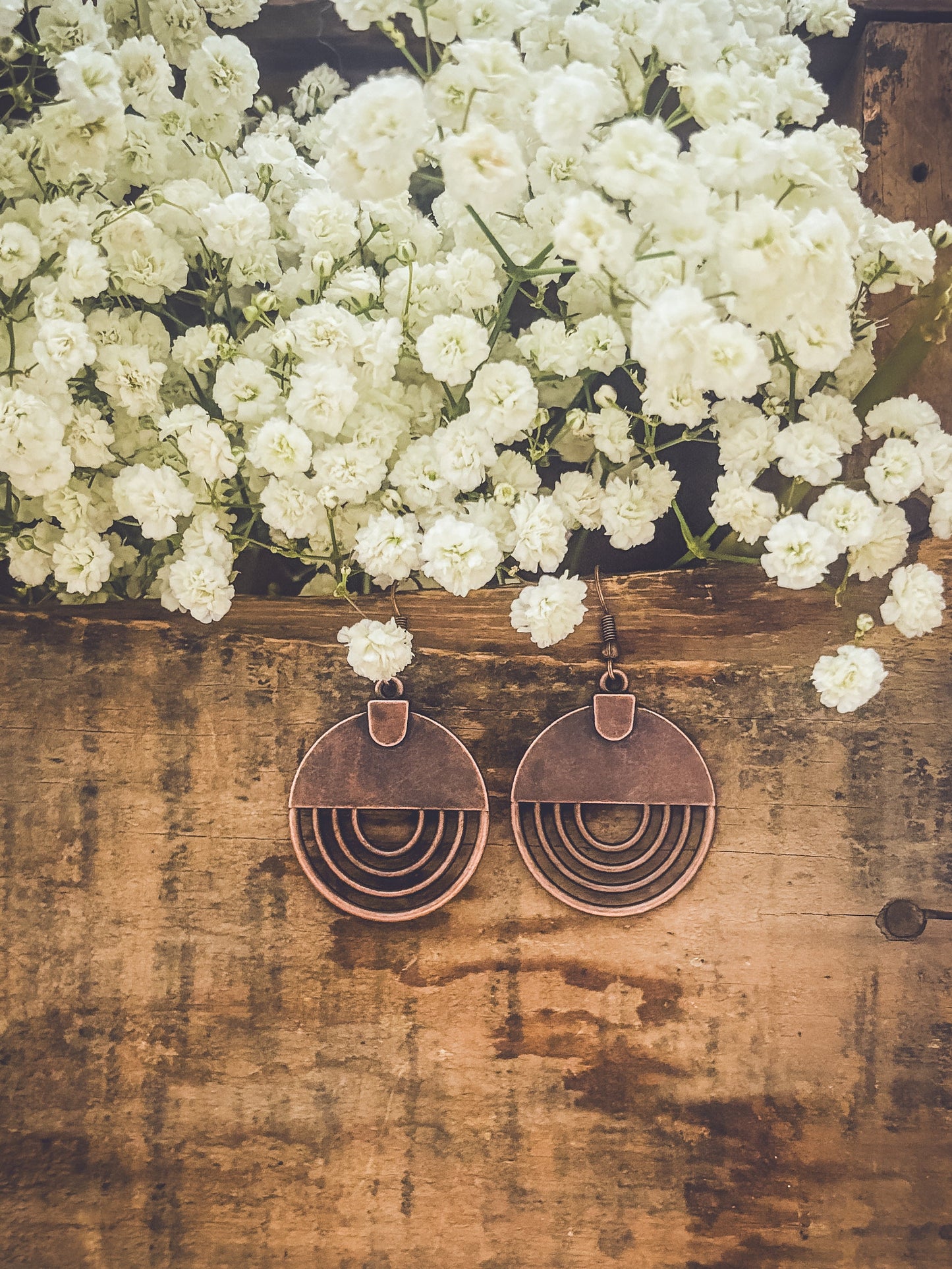 Copper Horizon Earrings