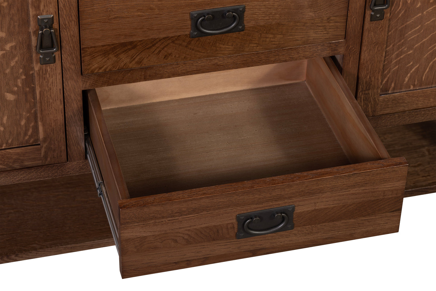 Mission Turner Sideboard with 3 Drawers and 2 Doors - Walnut (AW) - 58"