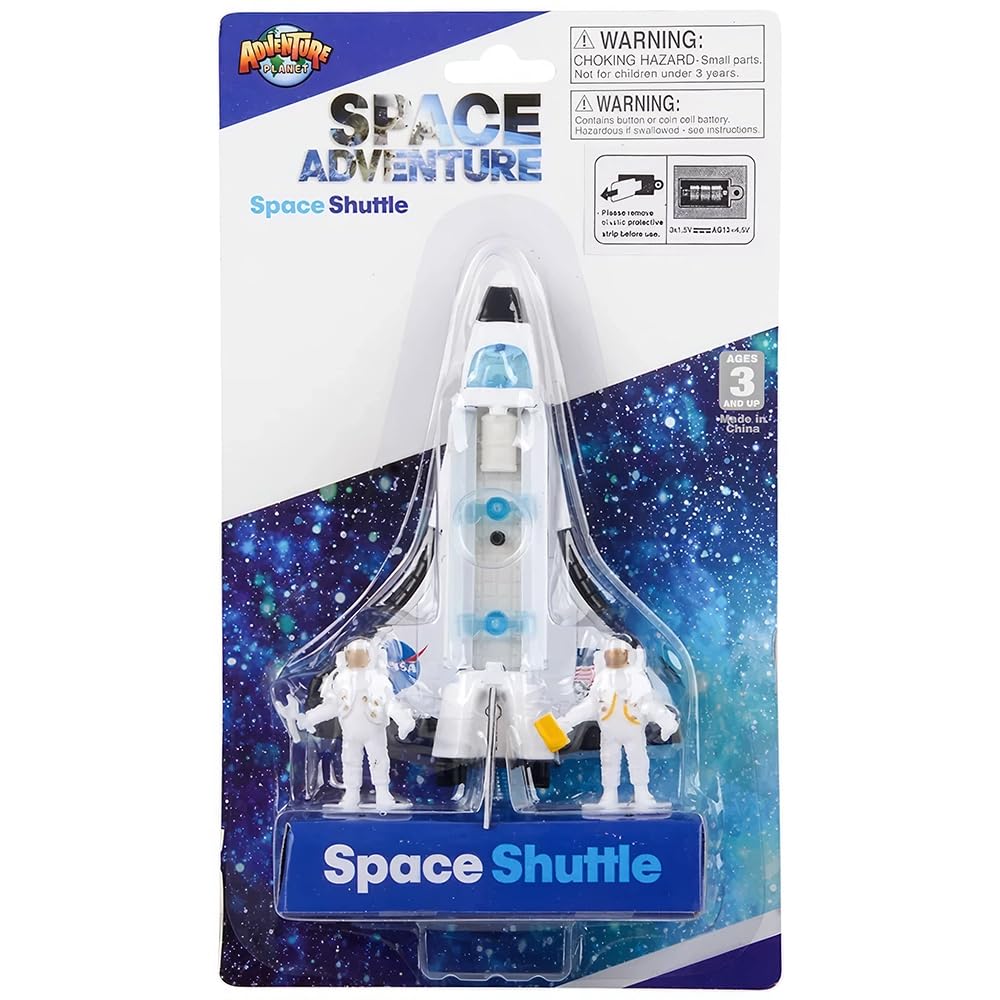 シャトルと宇宙飛行士2体 3ピースセット