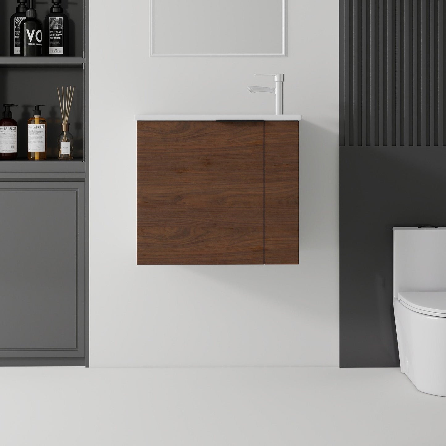 22" Floating Bathroom Vanity Combo
