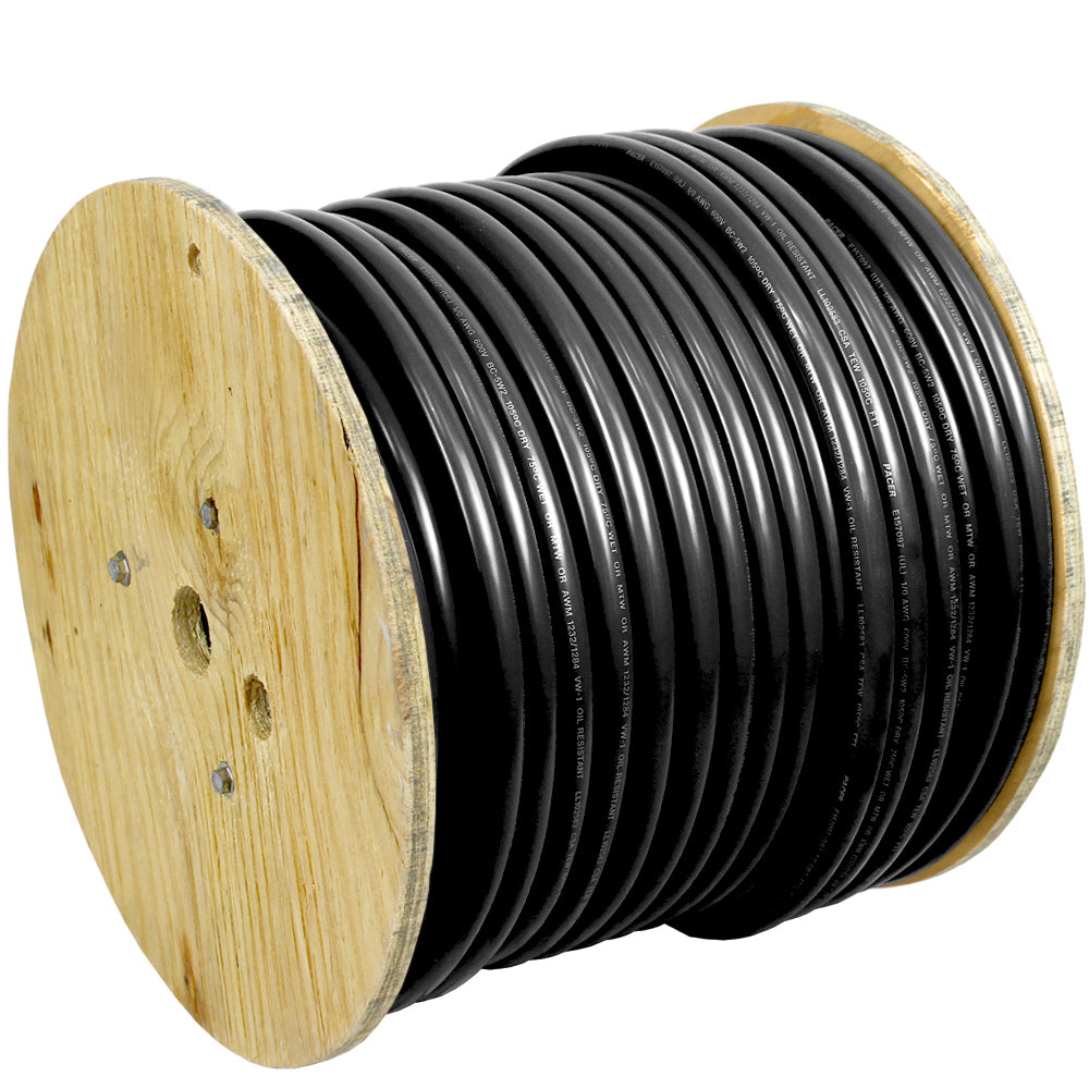 Pacer Black 1 AWG Battery Cable - 250  [WUL1BK-250]