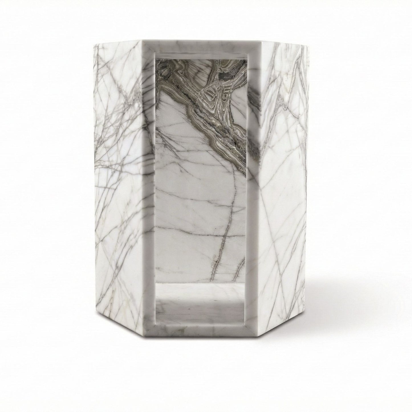 Modern Minimalist Hexagon Side Table