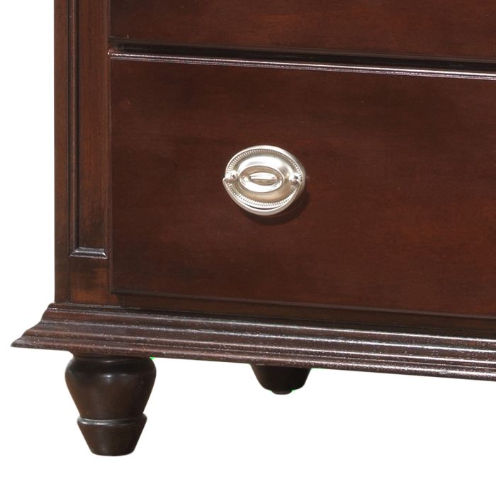 Elegant Cappuccino Media Storage Chest