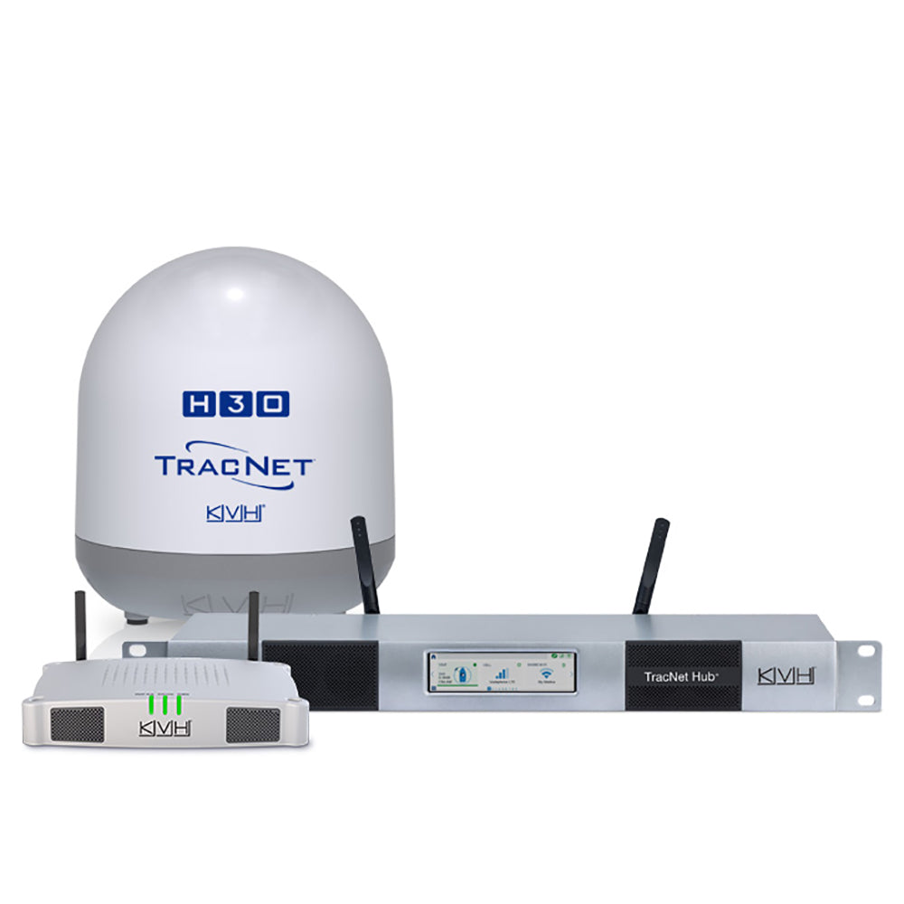 Antenne KVH TracNet H30 bande Ku avec TracNet Hub [01-0432-11]