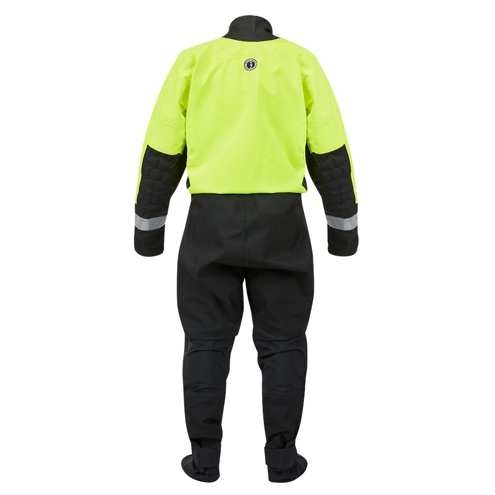 Combinaison étanche de sauvetage en eau Mustang MSD576 - Jaune vert fluorescent-Noir - XXL [MSD57602-251-XXL-101]