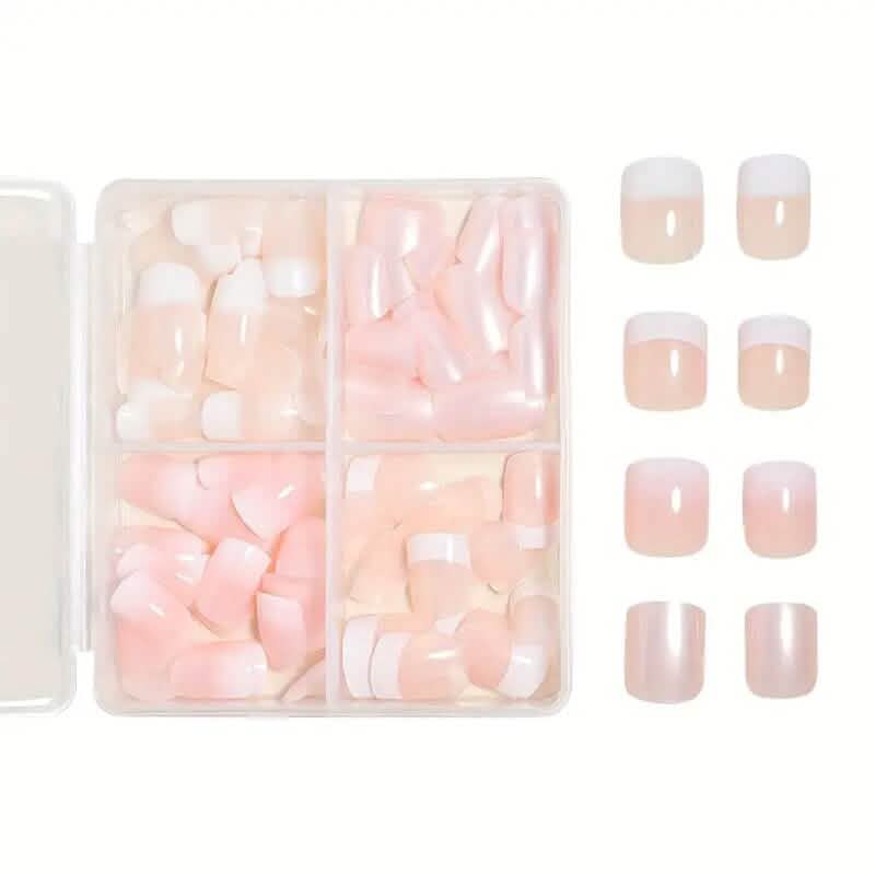 96-Pieces: Short Square Acrylic Press-On Nails
