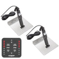 Lectrotab XKA ステンレススチール トリムタブキット ワンタッチコントロール付き - 9 x 9 [XKASL9X9]