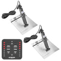 Lectrotab XKA Kit de flaps en alliage d'aluminium avec commande monotouche - 9 x 18 [XKASL9X18A]