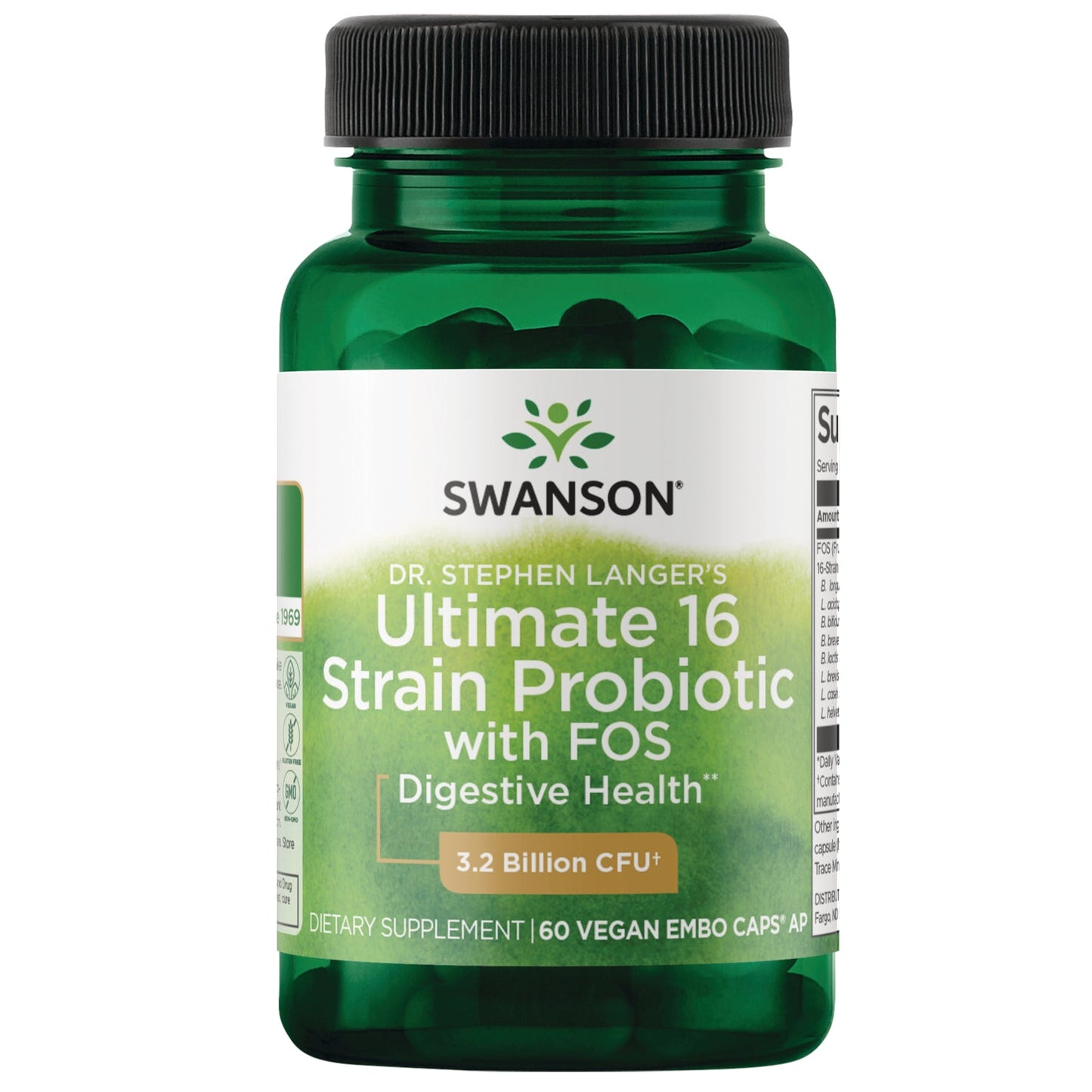 Dr. Stephen Langer's Ultimate 16 Strain Probiotic with FOS