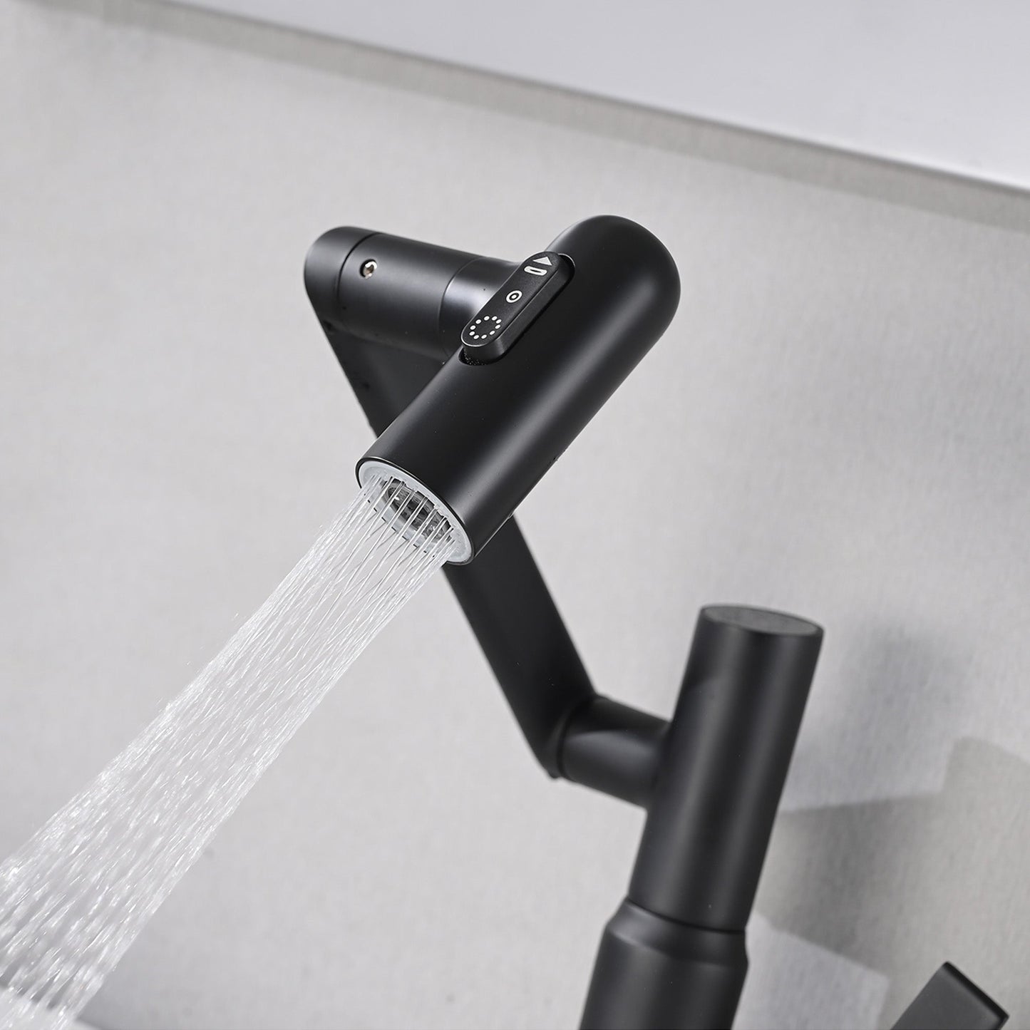 Bathroom Sink Faucet with Spray Function