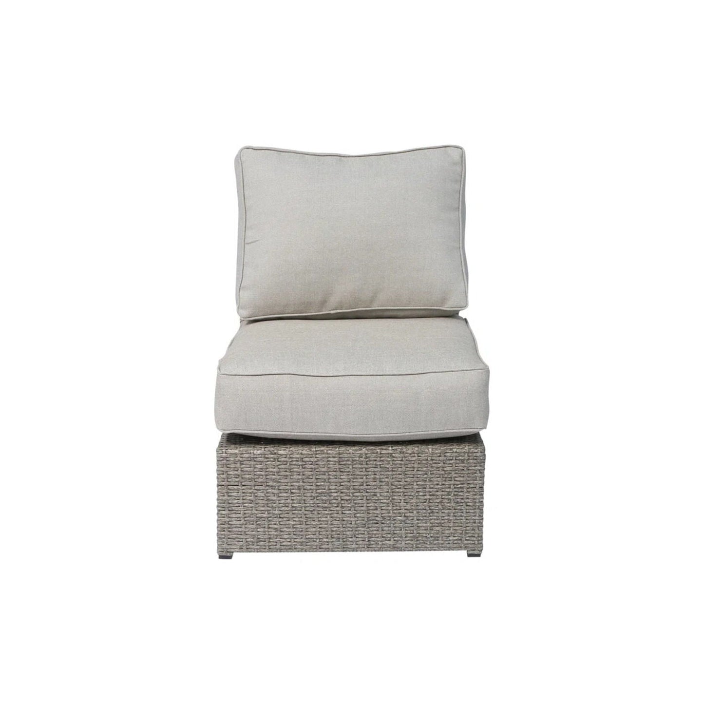 Stylish Modular Wicker Patio Seating Group