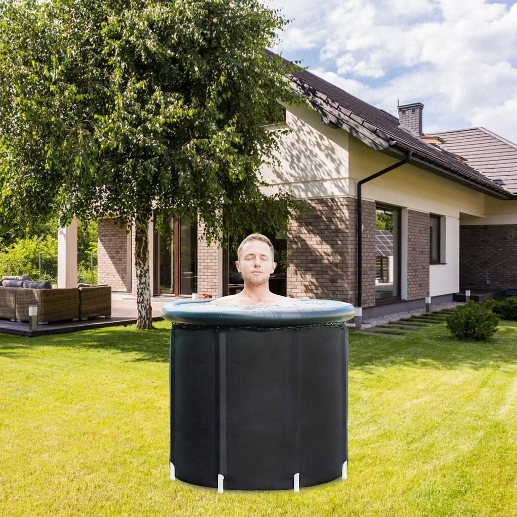 Baignoire de glace de 97 gallons avec couvercle