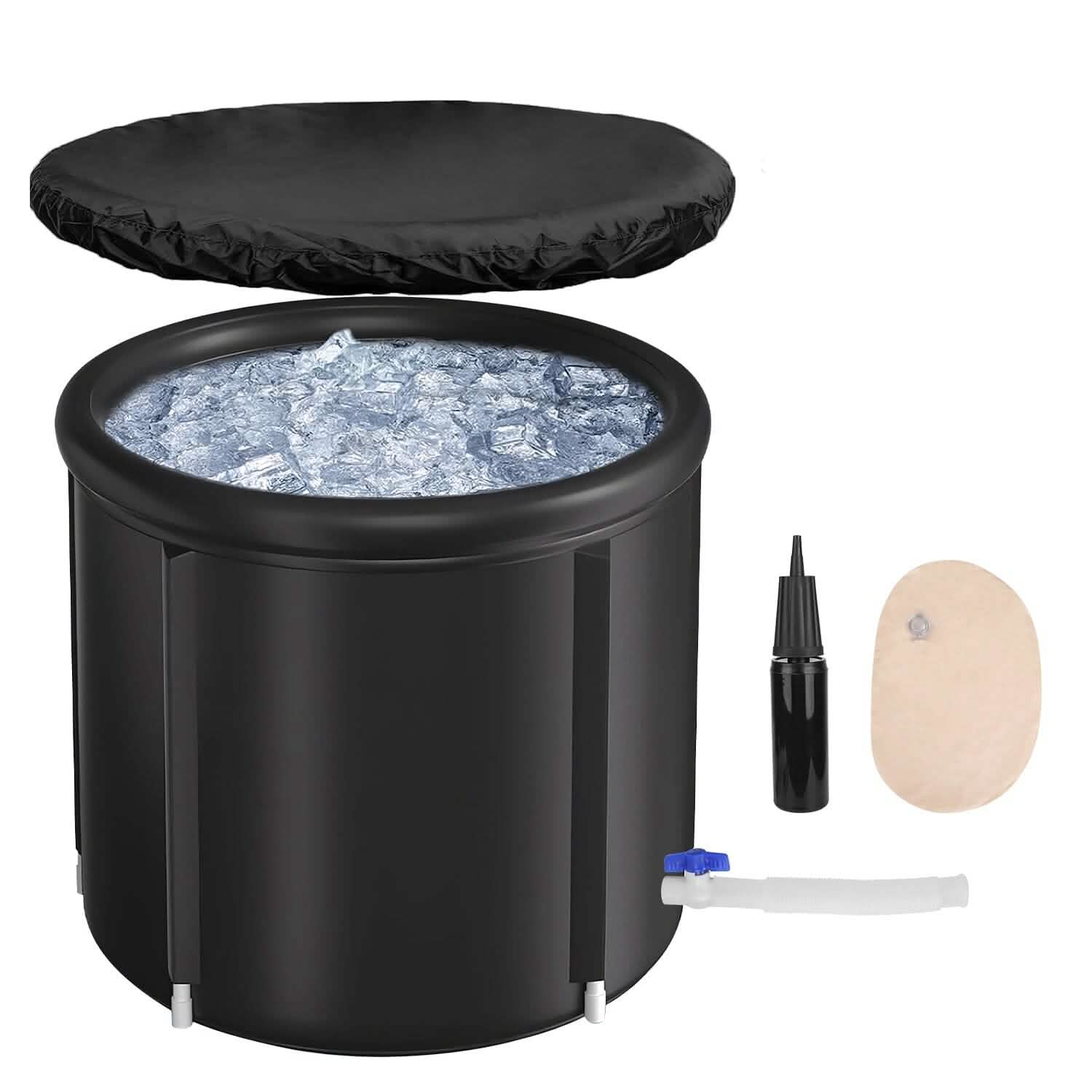 Baignoire de glace de 97 gallons avec couvercle