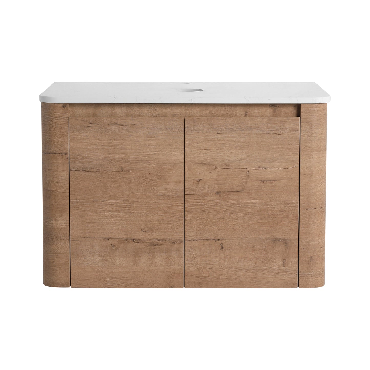 30'' Wall-Mounted Bathroom Vanity & 2 Soft-Close Doors