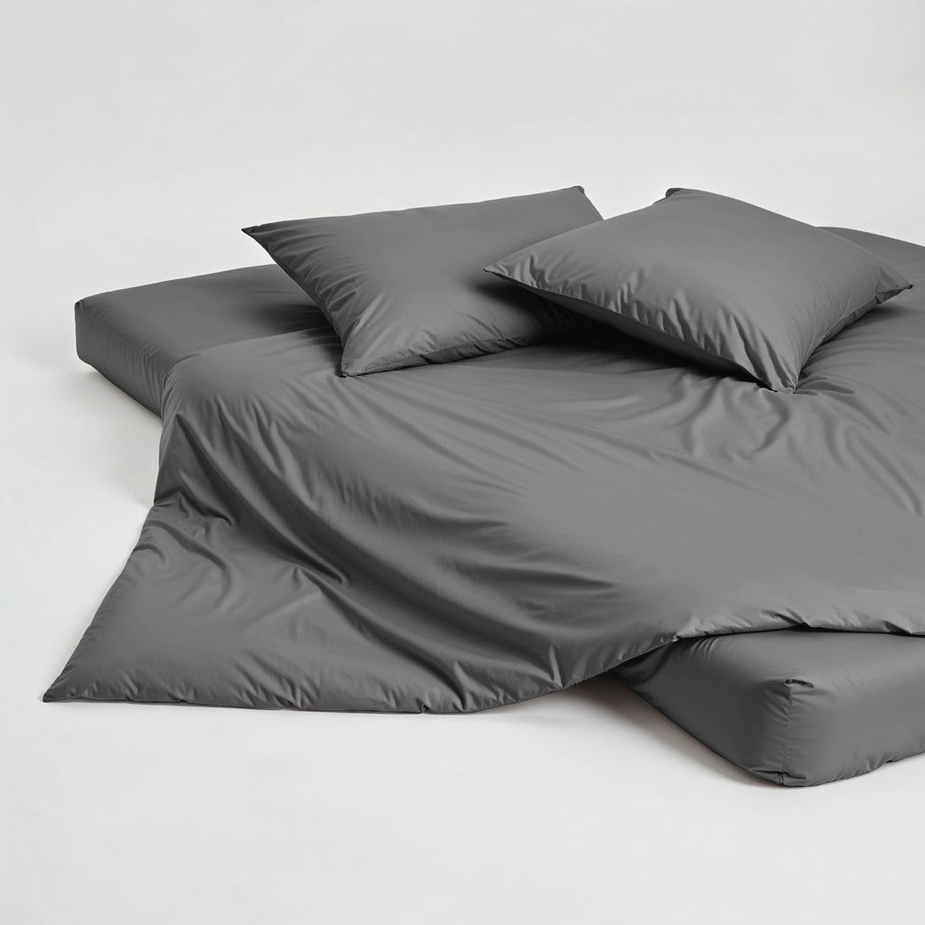Housse de couette de luxe en satin de coton australien