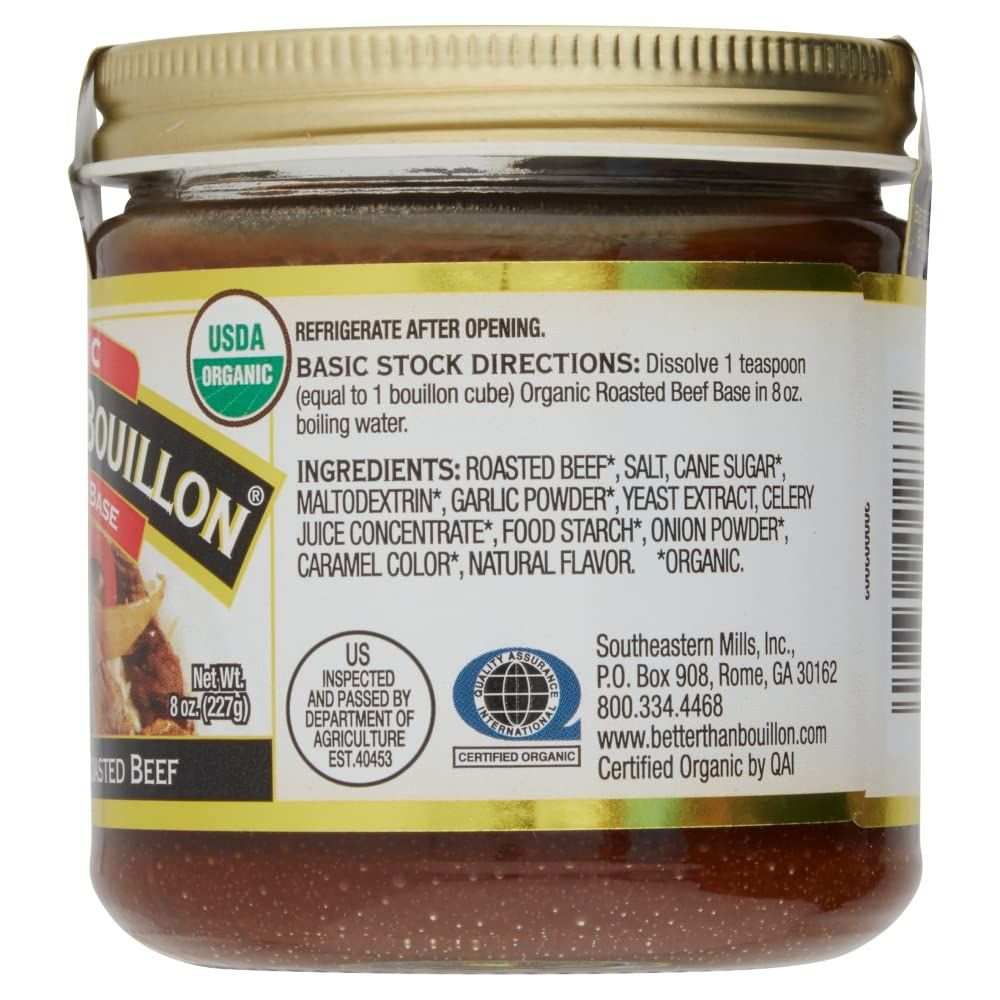 Organic Roasted Beef Base - Better Than Bouillon |Rich & Robust Flavor