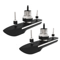 Paire de transducteurs traversants en acier inoxydable Raymarine RVM-420, angle de coque de 20 degrés, câble de 10 m [T70544]