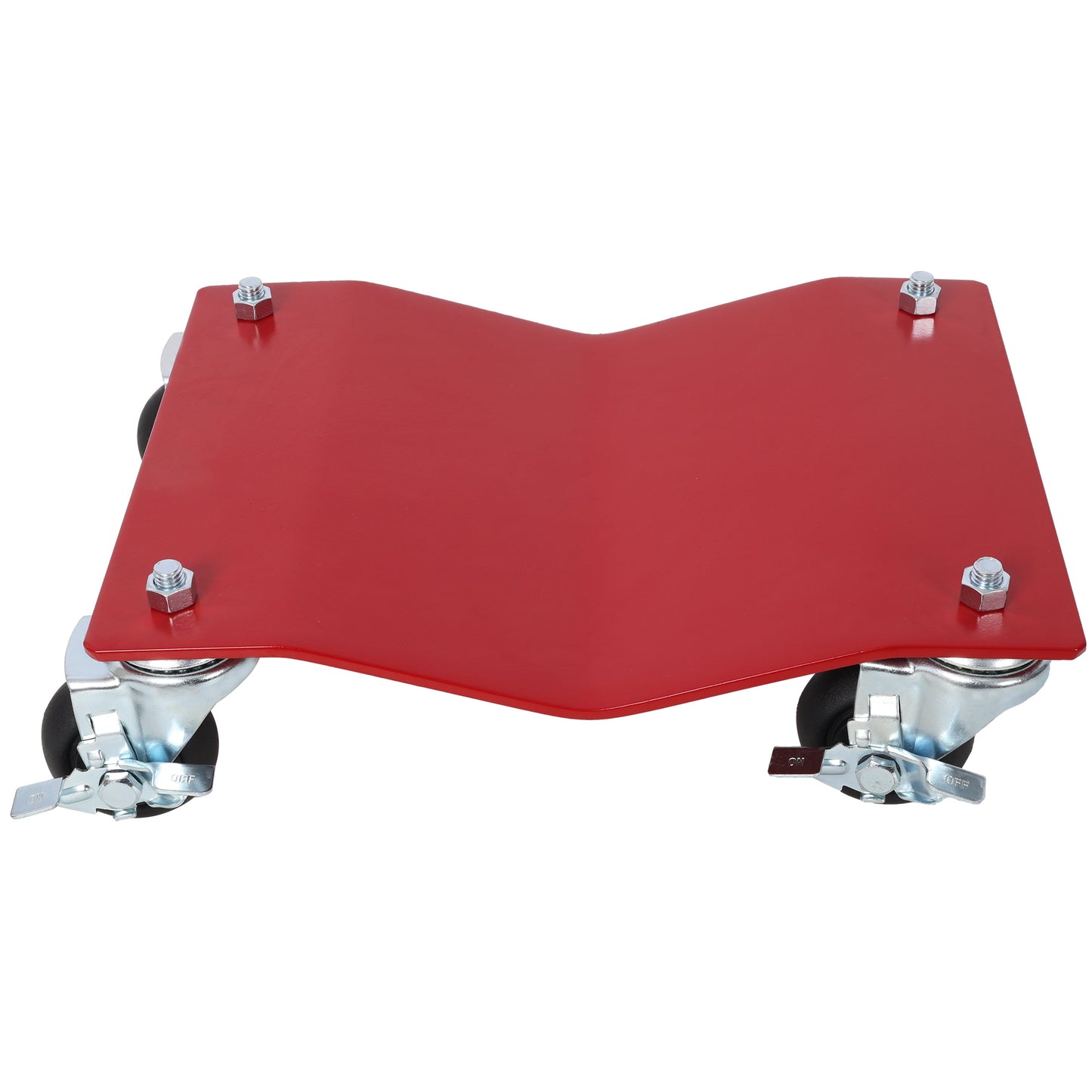 4-Pack 2500lbs Capacity Professional Steel Vehicle Dollies