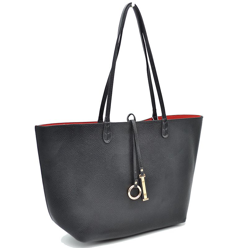 Women's Kendra Reversible Supersoft Vegan Leather Tote Handbag Crossbody Bag