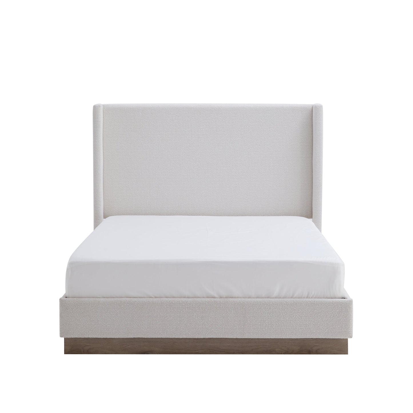 Hale Upholstered Wingback Bed Size King