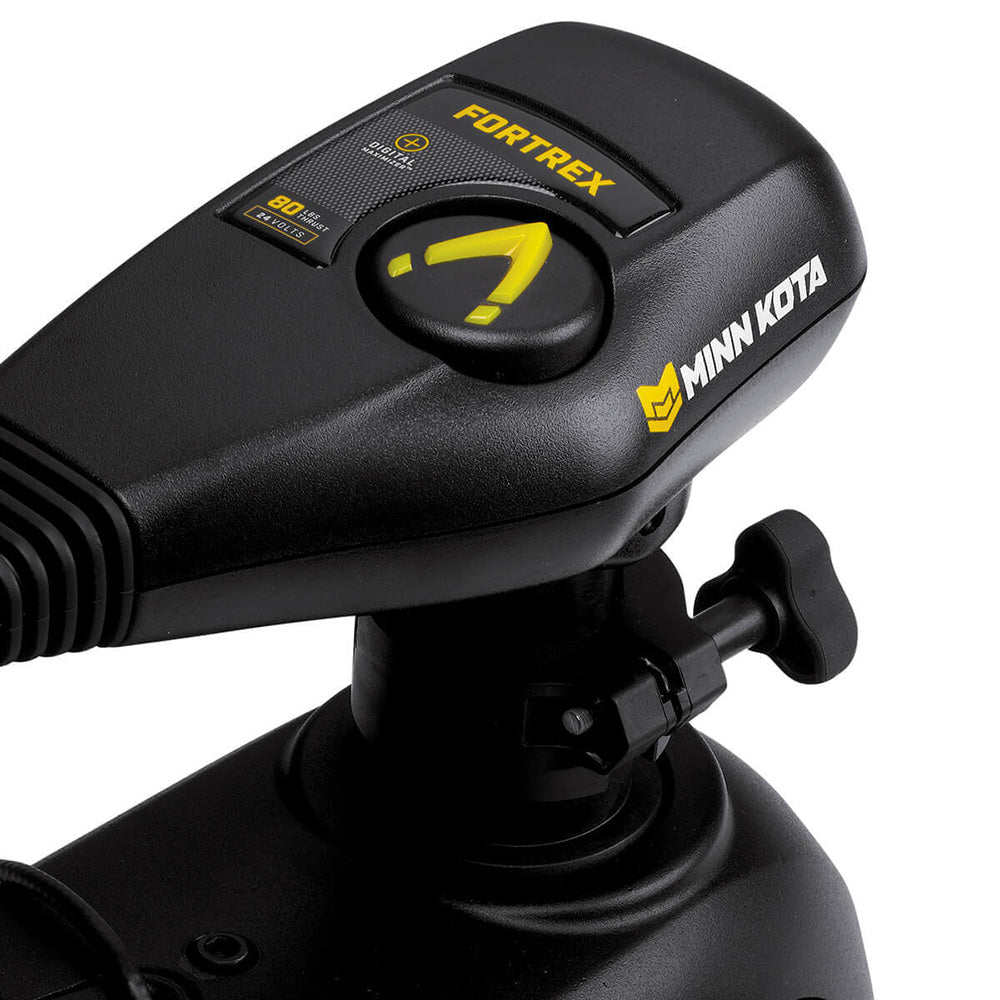 Minn Kota Fortrex 80 トローリングモーター - デュアルスペクトラム CHIRP - 24V - 80LB - 45インチ [1368667]