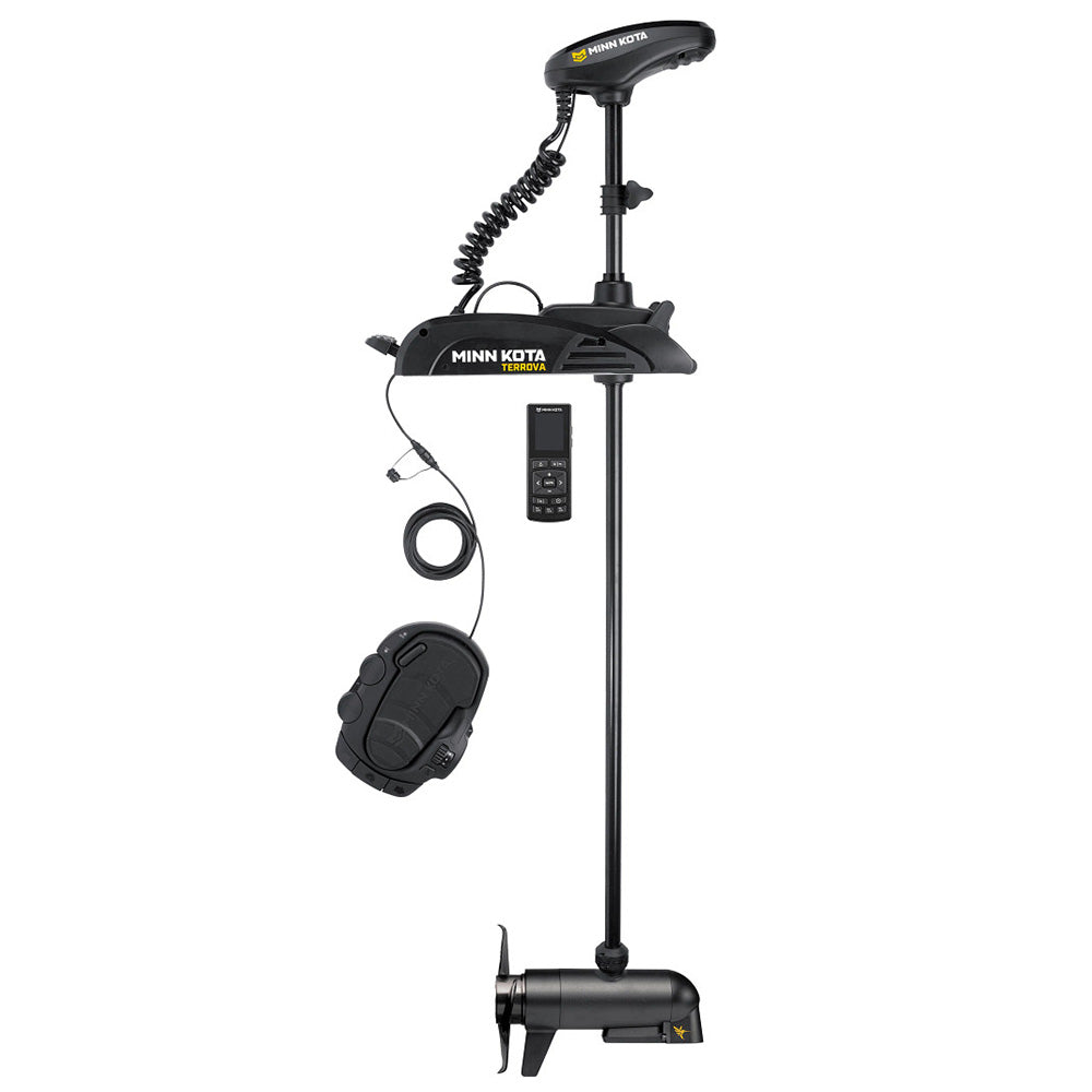 Minn Kota Terrova 80 トローリングモーター ワイヤレスリモコン付き - MEGAダウンイメージング - 24V - 80LB - 45" [1358385]