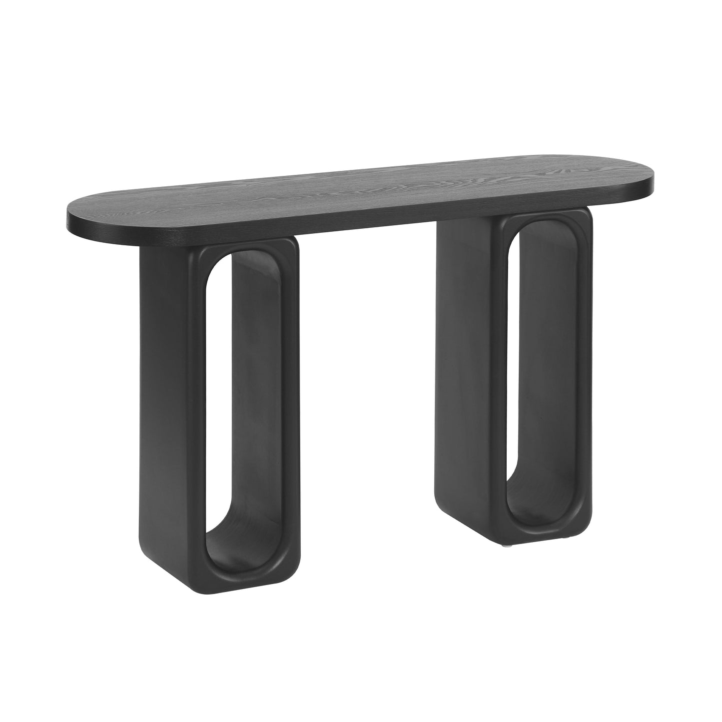 50" Modern Art Sculptural Console Table