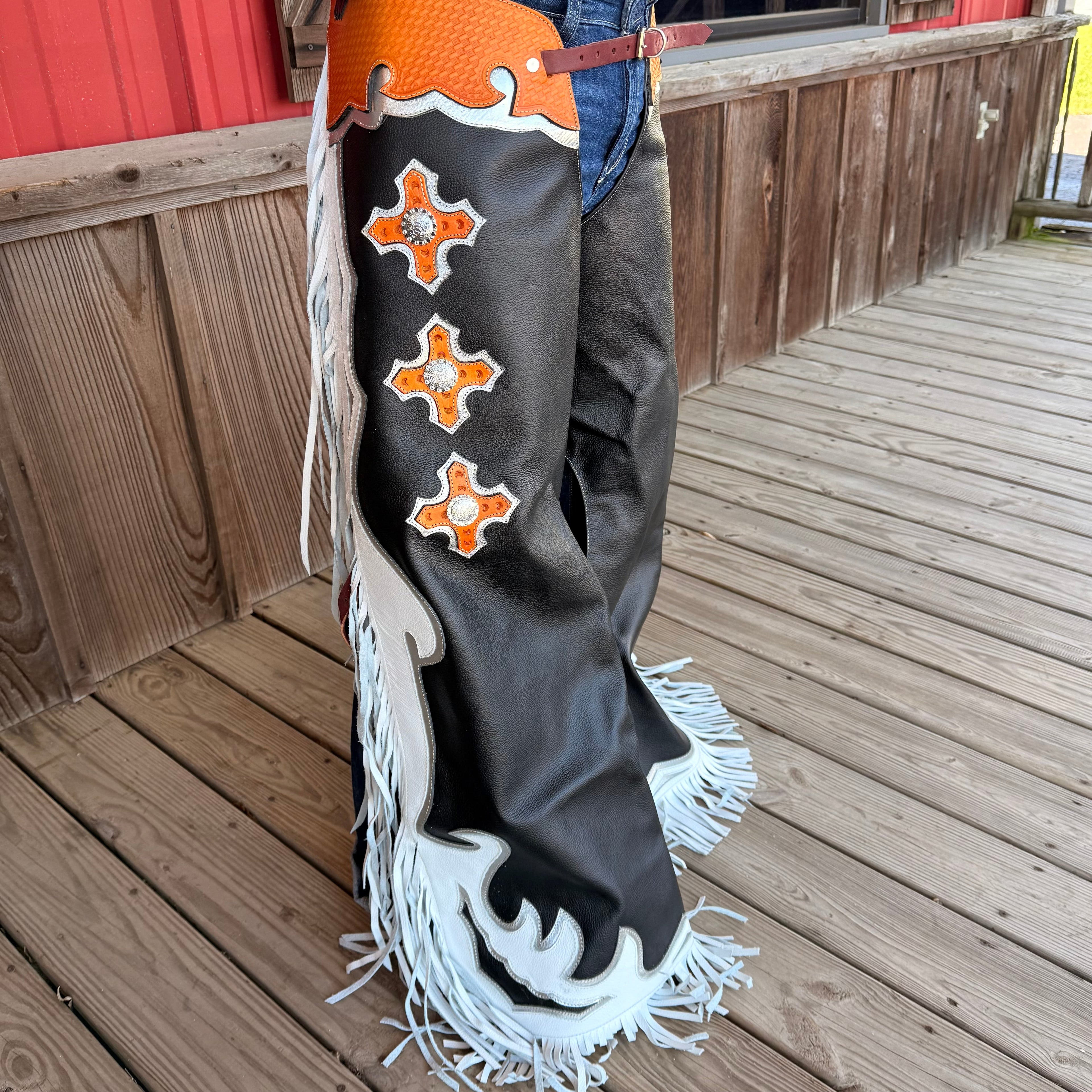 Regular Bull Riding Chaps