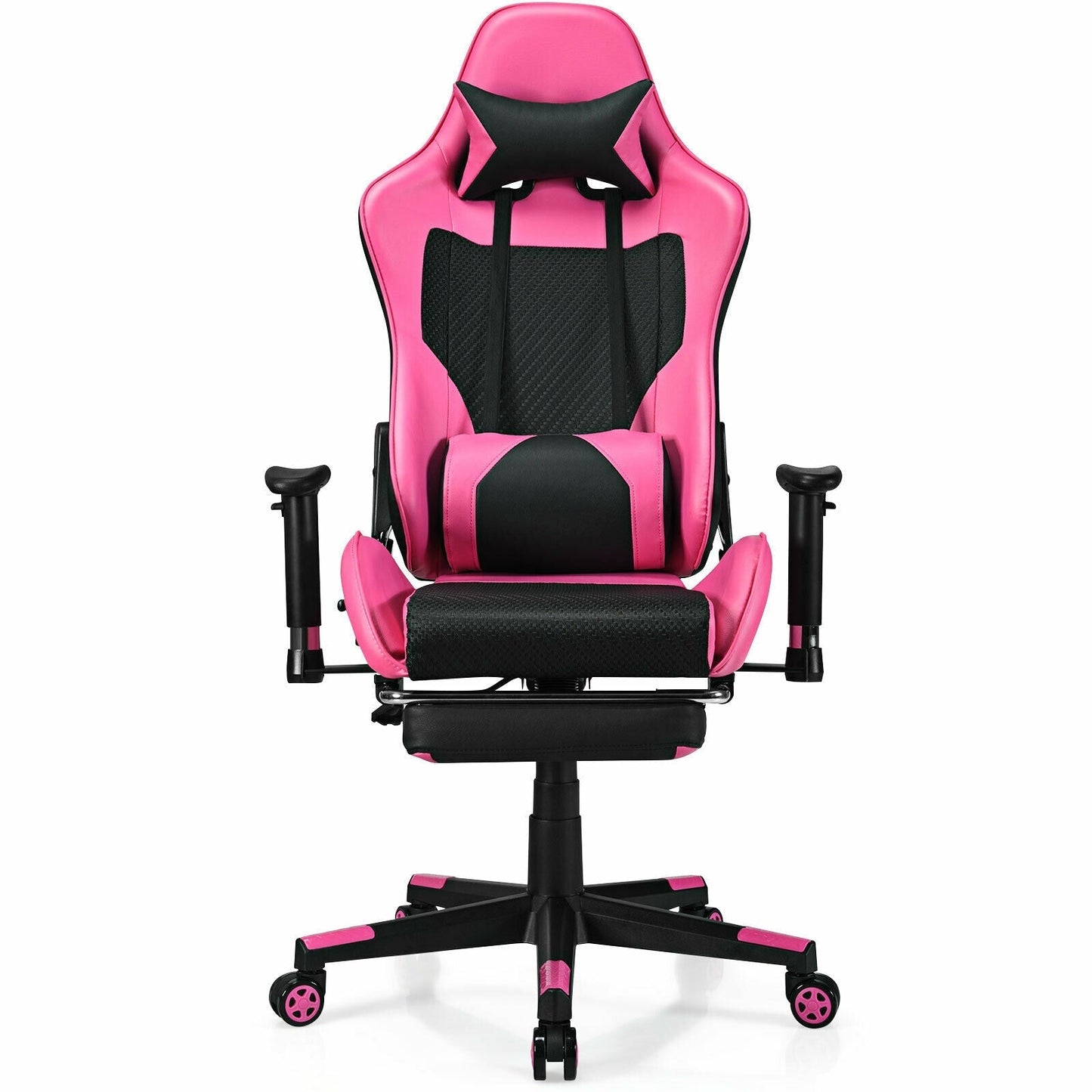 PU Leather Gaming Chair with USB Massage