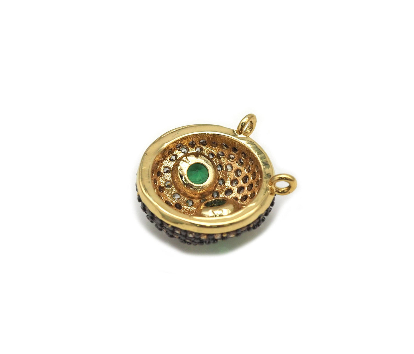 CZ Owl Charm, Sku#LK582