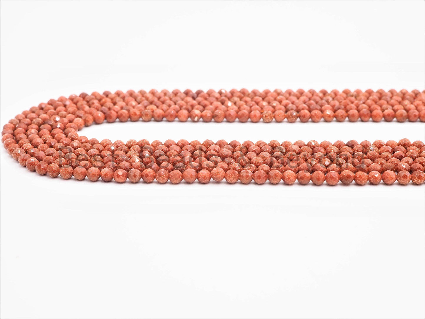 2mm/3mm/4mm High Quality Round Faceted Goldstone Beads, Shiny Tiny Gemstone Beads, Sparkling Golden Brown Beads, 15inch strand, SKU#U365