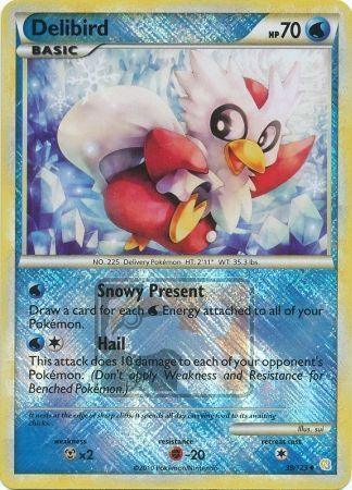 Delibird (39/123) (Promo Ligue) [HeartGold & SoulSilver: Set de Base]