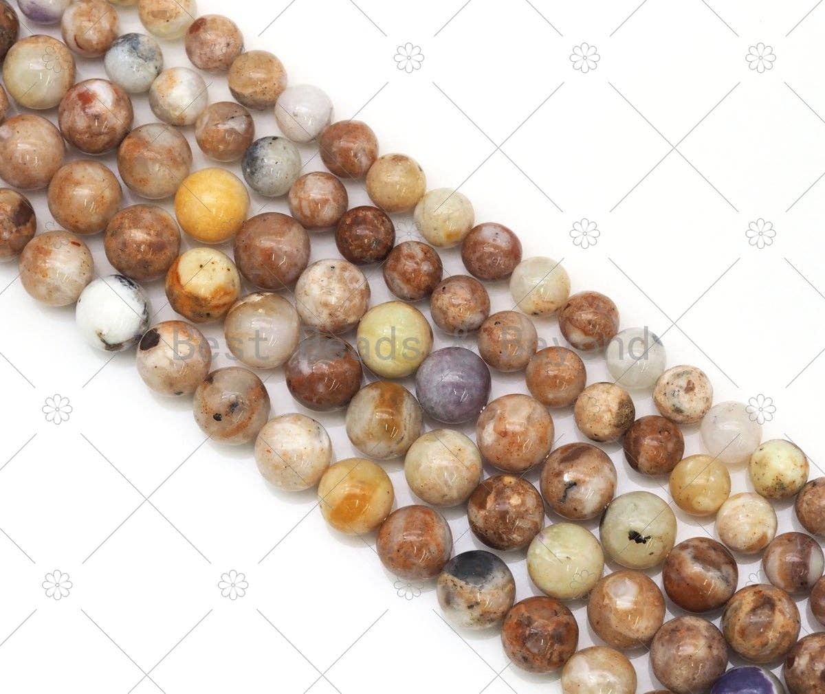 Genuine Opal Round Smooth Beads, Sku#U1189